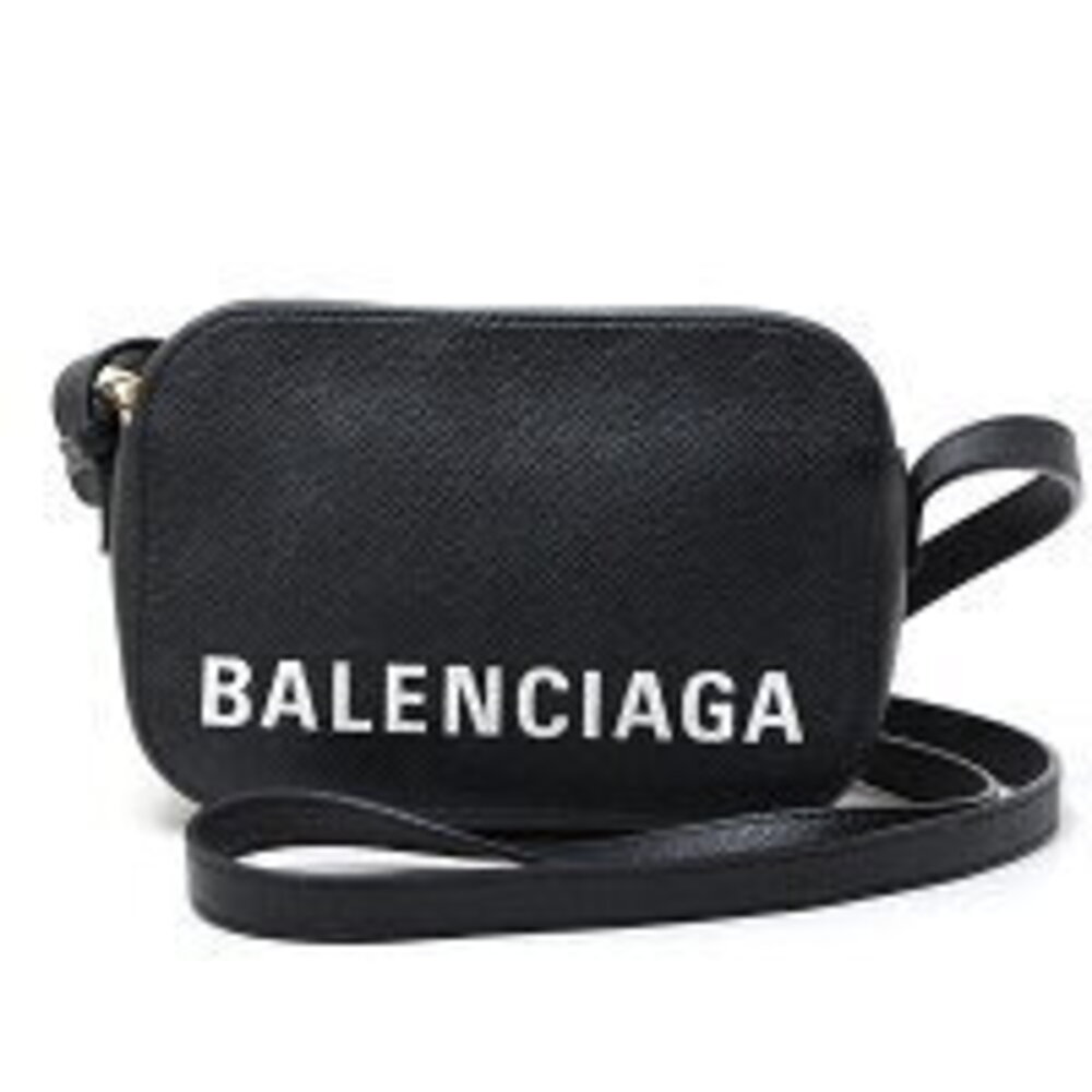 Balenciaga Ville Camera Bag XS Shoulder Black Calfskin